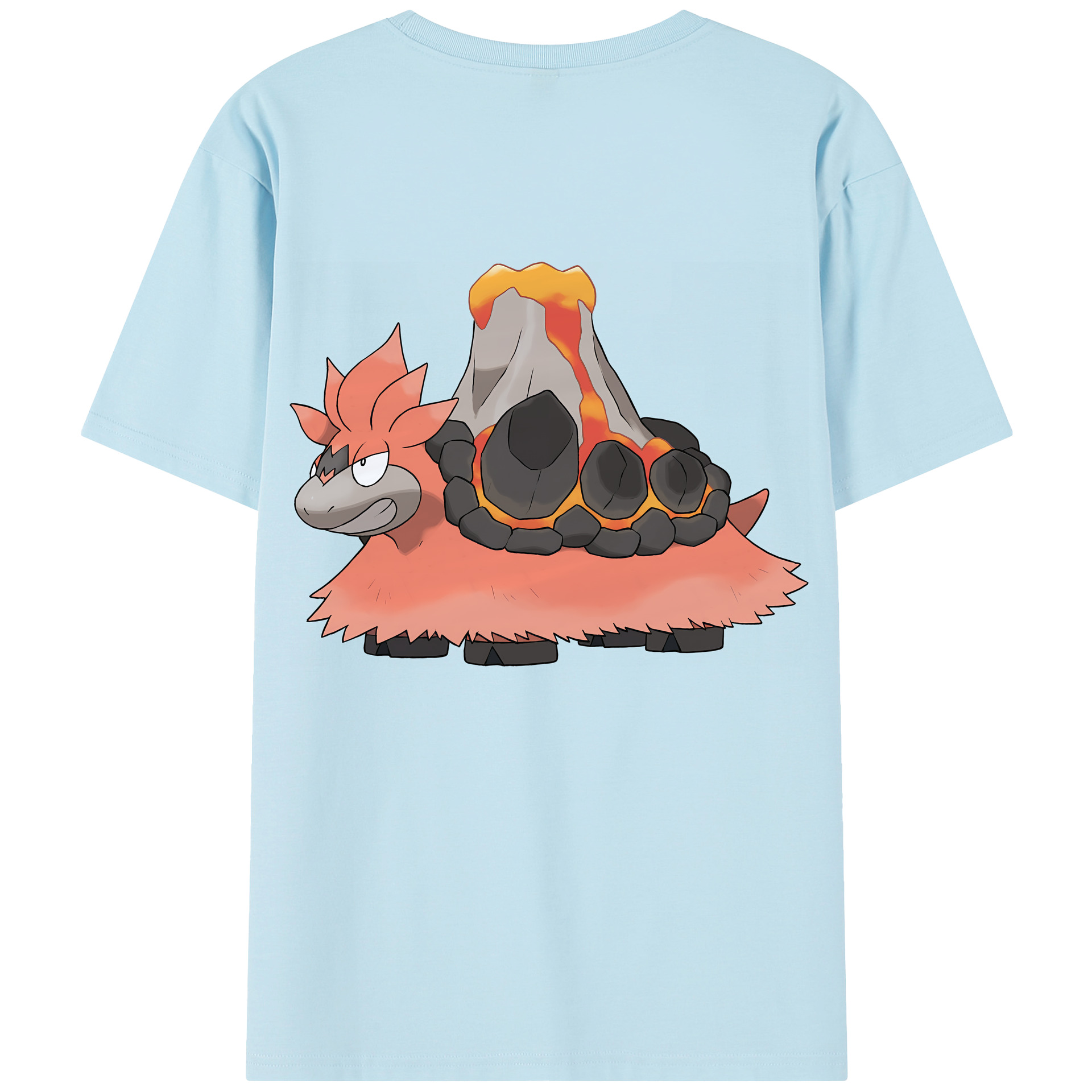 （画像用） ポケットモンスター Pokémon 綿100％半袖Tシャツ（背面プリント）